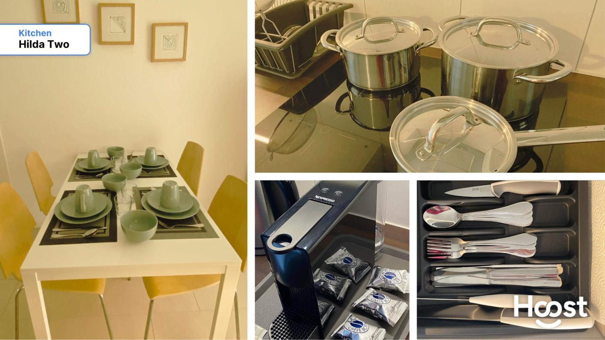 H2 With 3,5 Rooms, 2Br, Living Room And Kitchen, Central And Quite Zurich Bagian luar foto