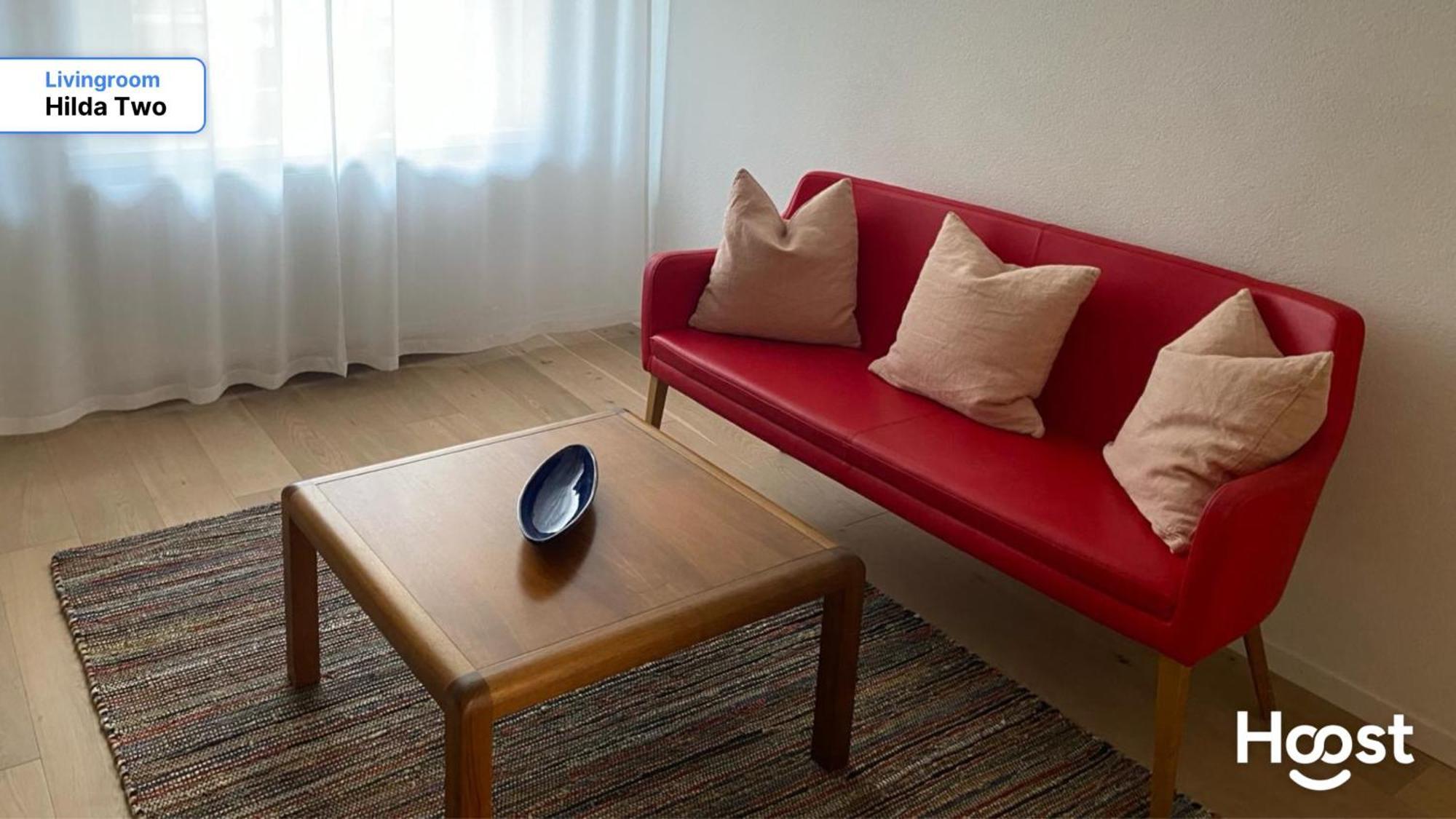 H2 With 3,5 Rooms, 2Br, Living Room And Kitchen, Central And Quite Zurich Bagian luar foto