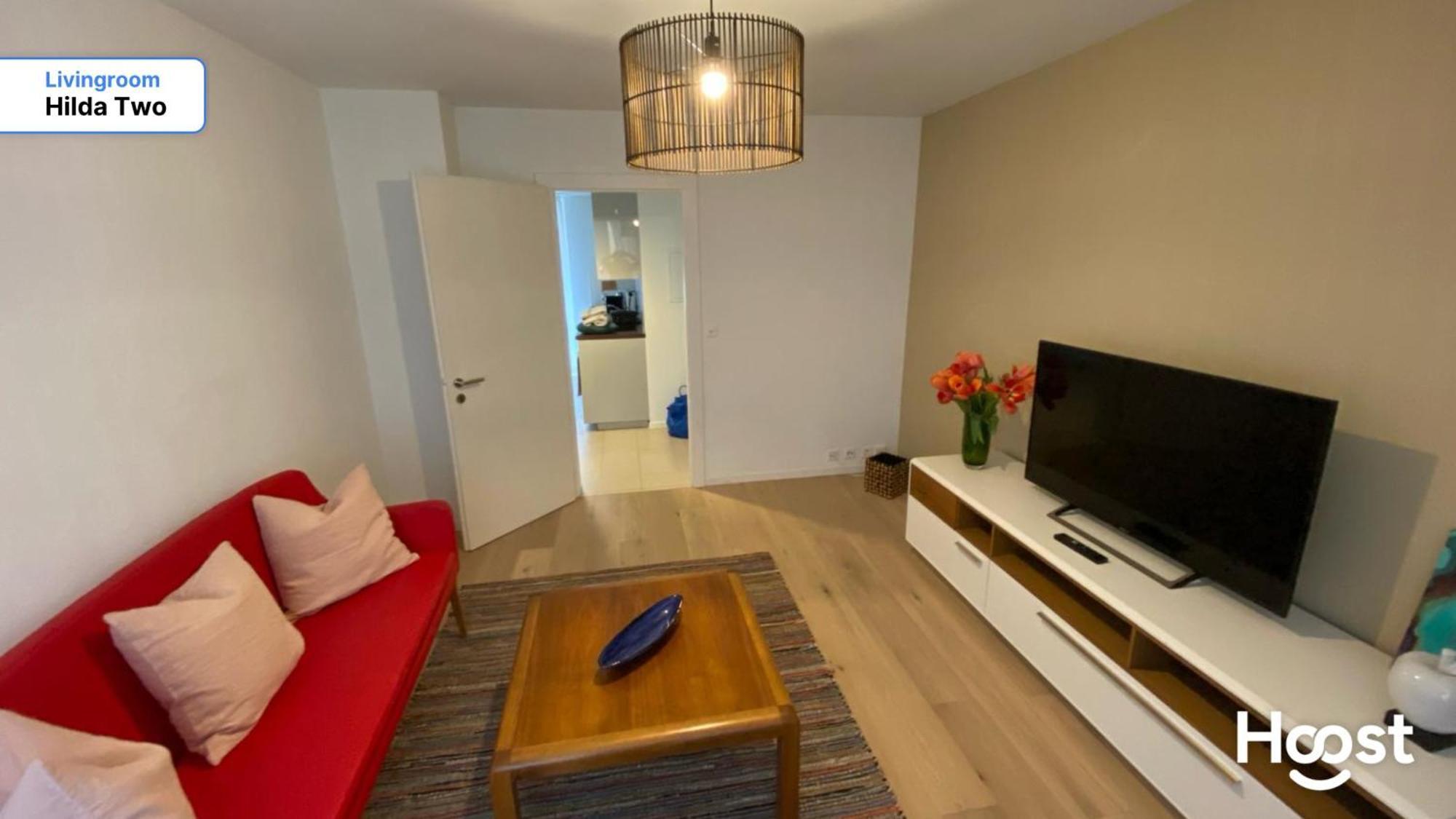 H2 With 3,5 Rooms, 2Br, Living Room And Kitchen, Central And Quite Zurich Bagian luar foto